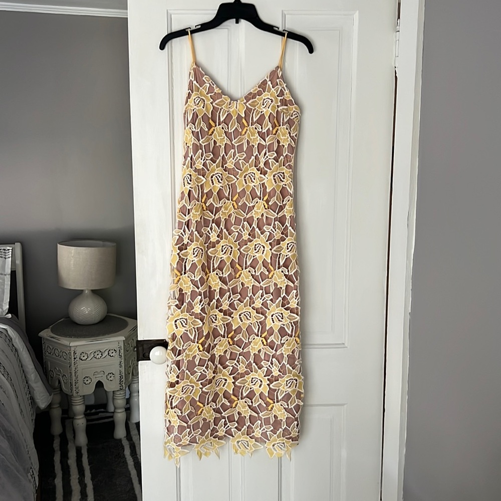 NBD mid length dress- great for summer weddings!